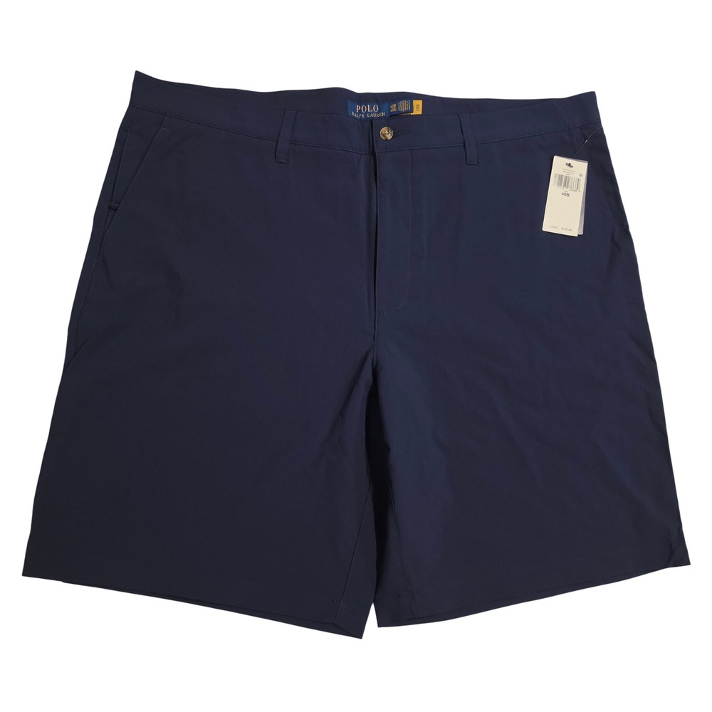 Polo‎ Ralph Lauren Mens Performance Golf Shorts Navy Blue Stretch Tech 40B